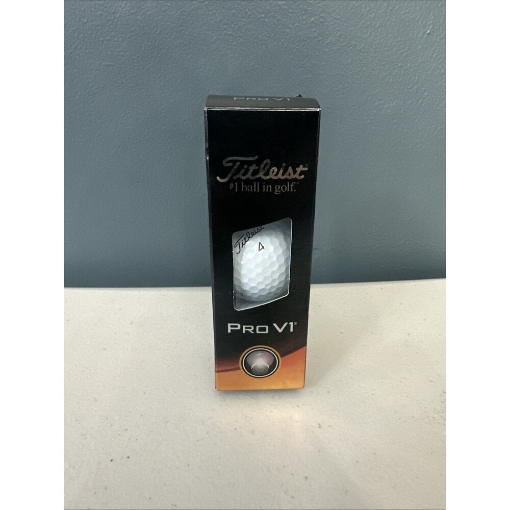 LPGA Amateur Golf Logo Balls (3) Titleist PRO V1 - NEW IN BOX